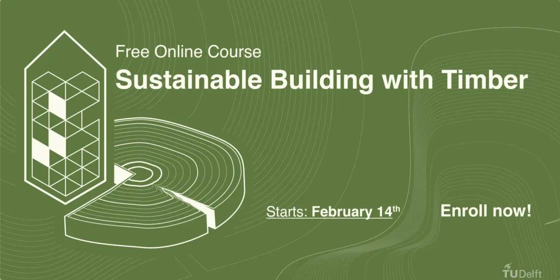 Gratis online cursus: Duurzaam bouwen met hout