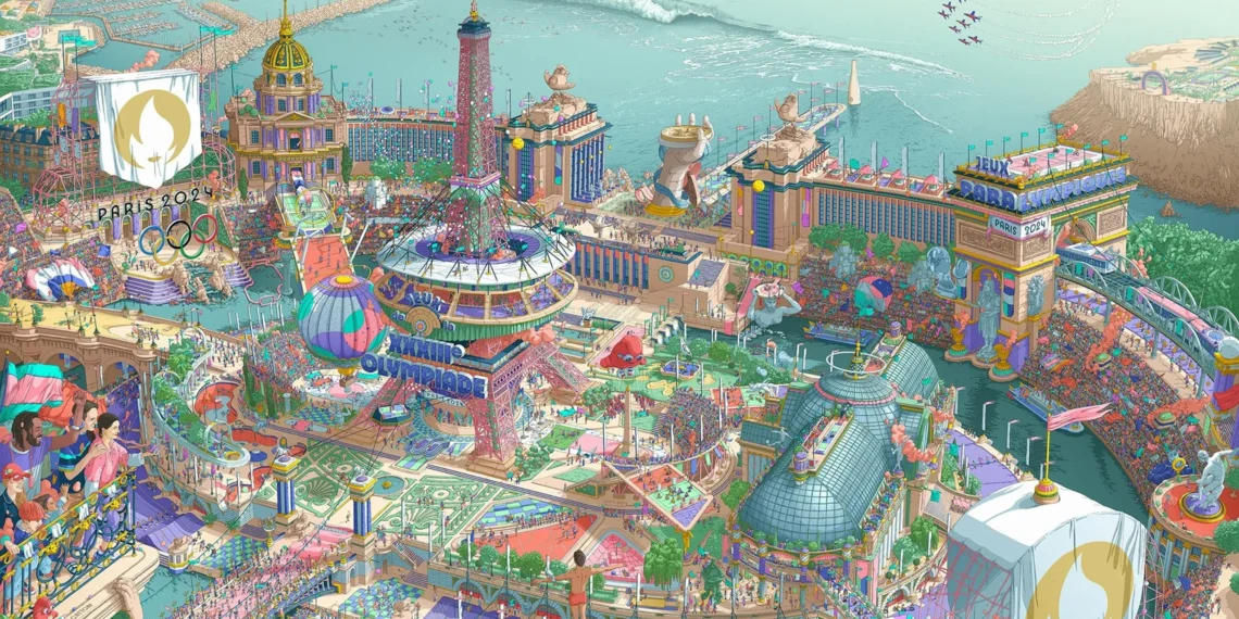 Kartonnen bedden bij de Olympische Spelen van Parijs 2024