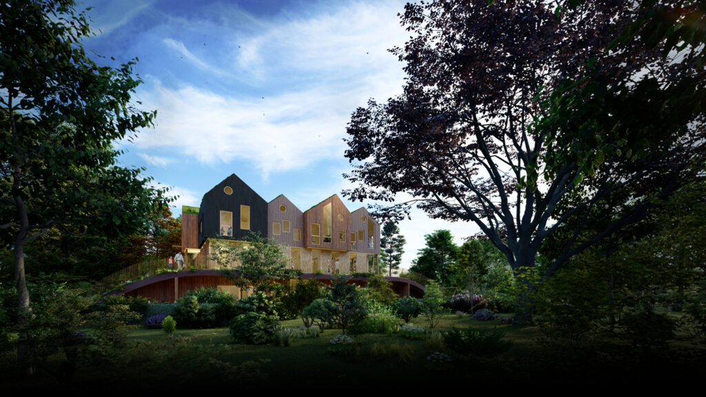 De groene omgeving van Kinderdagverblijf Mowgli