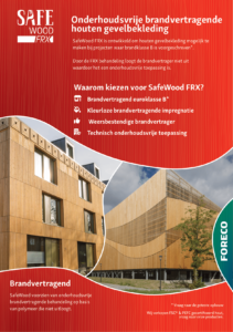 SafeWood FRX productflyer